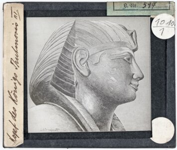 Vorschaubild Kopf des Königs Thutmosis III. Diasammlung